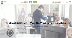 Desktop Screenshot of optimalsolicitors.com